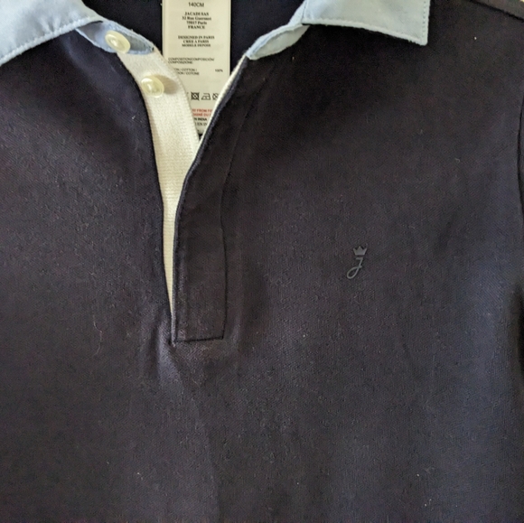 Jacadi Polo - Navy - sz 10 yr - Picture 6 of 6